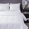 5 Star Hotel Room Luxury White Stain 100% Cotton Queen Size Bedding Set