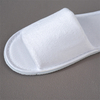 Bathroom Hotel Slippers Cotton Opened Toe Disposable Slippers
