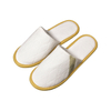 White Disposable Slippers Custom Luxury Slippers for Guests