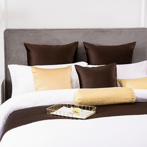 5 Star Hotel Luxury Style Customized Bed Linen King Size Runner