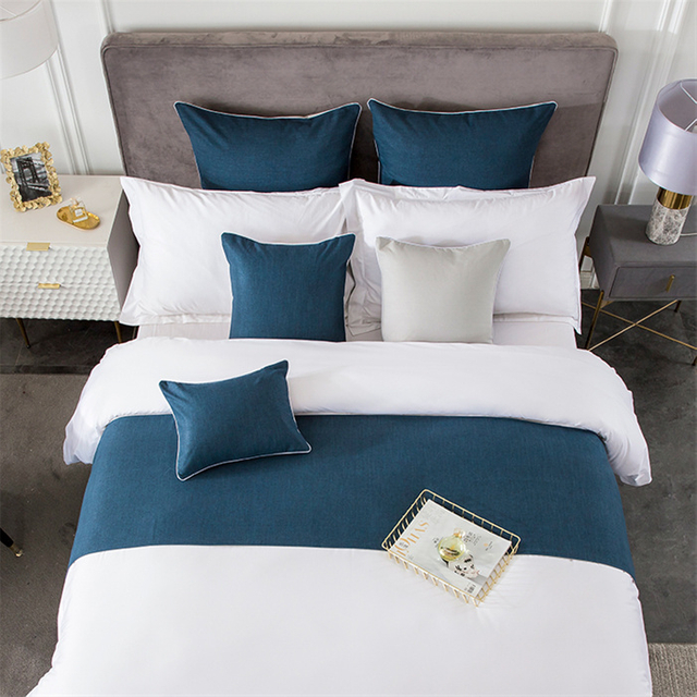 Luxury King Queen Size Bed Linen Hotel Duvet Quilt Bedding Set