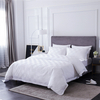 Luxury Hotel Bed Linen Bed Sheet Sets Custom Checked Bedding Set