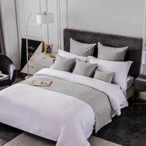 Wholesale Price Hotel White 200TC Bed Linen Duvet Cover 