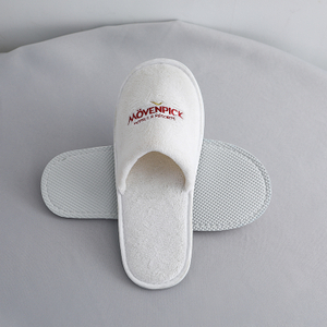 Luxury Custom Cotton Hotel Slippers for Guests