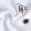  Luxury Hotel Use White Bath Towels Embroidered