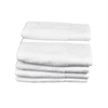White Polyester Towels Floor Towels for Hotel Bathroom 