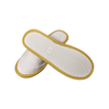 White Disposable Slippers Custom Luxury Slippers for Guests