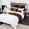 5 Star Hotel Luxury Style Customized Bed Linen King Size Runner