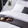 Hotel Supplies Luxury Bed Linen Sets King Size 3cm Stripe Bedding Set