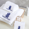 Cheap Hotel Premium 100% Cotton Bathroom 3-piece Towel Set with Logo