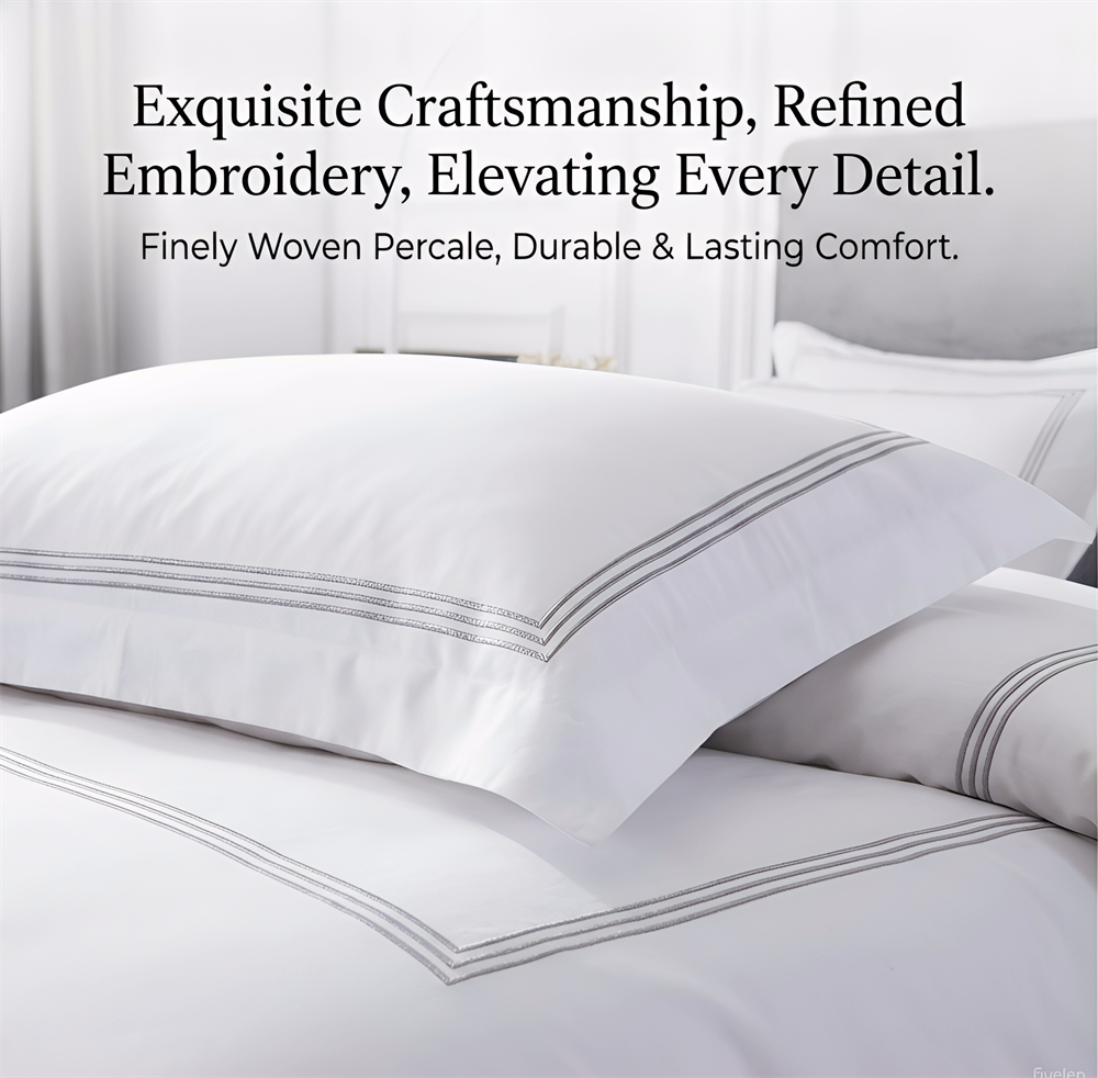 EMBROIDERY BEDDING DETAILS
