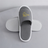 Hotel Slippers Cotton Waffle Embroidered for Travel 
