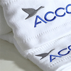 Custom White Cotton Classic Hotel Bath Towels Embroidered