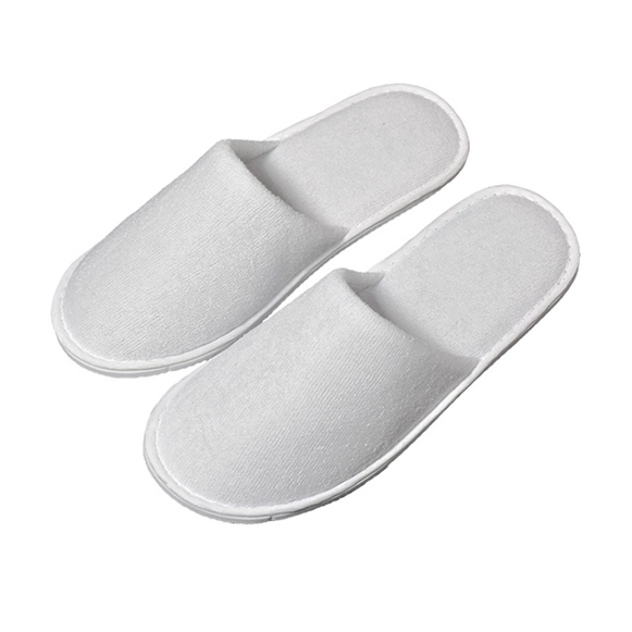 Affordable Soft Indoor Hotel Terry Slippers