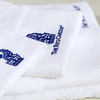 Cheap Hotel Premium 100% Cotton Bathroom 3-piece Towel Set with Logo