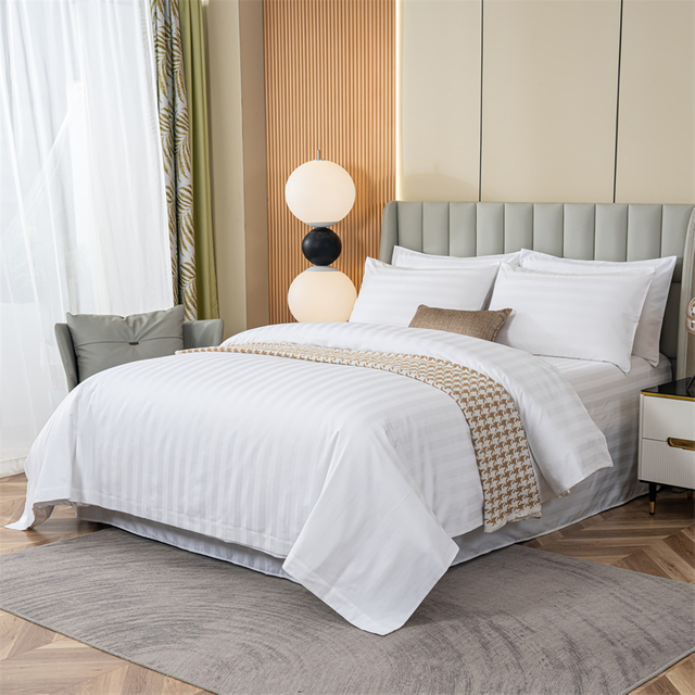 Hotel Quality Stripe Style Bedding Sets Bed Linen Supplies Online