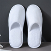 Bulk White Slippers Closed Toe for Hotel Guest And Airplane