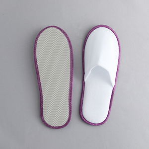 Cheap Personalised Hotel Bedroom Slippers Closed Toe