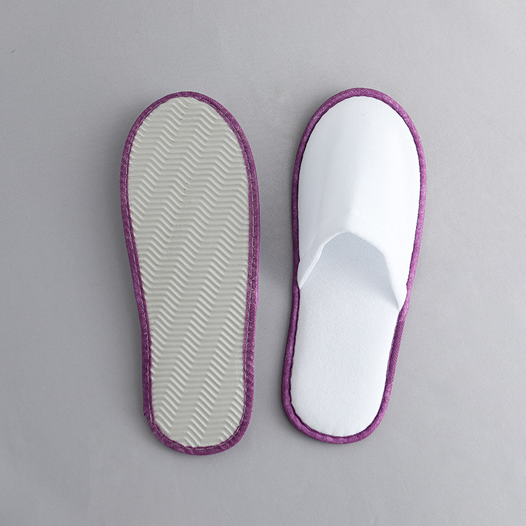 Cheap Personalised Hotel Bedroom Slippers Closed Toe
