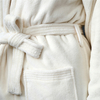 Custom 100% Cotton Long Bathrobes Women 5 Star Hotel Spa