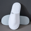 Bulk White Slippers Closed Toe for Hotel Guest And Airplane