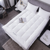 5 Star Hotel White Hotel Mattress Topper Mattress Cover