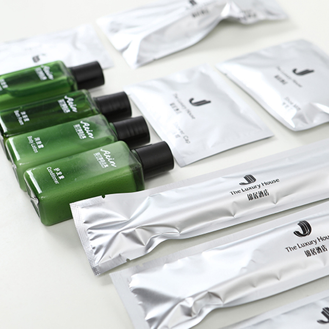 Eco Hotel Amenities Slippers Custom Hotel Amenities Set for 3 Star Hotel