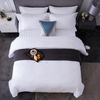 Hotel Supplies Luxury Bed Linen Sets King Size 3cm Stripe Bedding Set