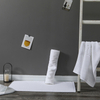 Hotel Floor White Cotton Washable Non Slip Bath Mats Wholesale