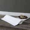 Hotel Bathroom Rugs Classic Non Slip White Luxury Bath Mat Towel