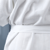Womens And Men Luxury Hotel White Waffle Bathrobes