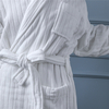 Fluffy Hotel Bathrobes Cotton 5 Star Hotel for Winter