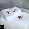  Luxury Hotel Use White Bath Towels Embroidered
