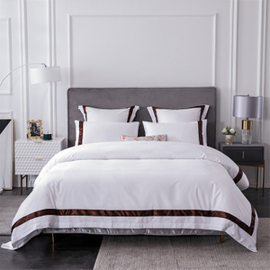 Four Season Cotton Hotel Bedding Bed Sheets Trim