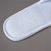 Custom Hotel Slippers Disposable Spa Open Toe Velvet Fabric