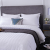 Hotel Supplies Luxury Bed Linen Sets King Size 3cm Stripe Bedding Set