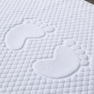 Hotel Bathroom Rugs Classic Non Slip White Luxury Bath Mat Towel