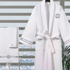 Custom Cotton Bathrobe High Quality Hotel White Bathrobe