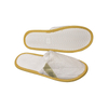White Disposable Slippers Custom Luxury Slippers for Guests