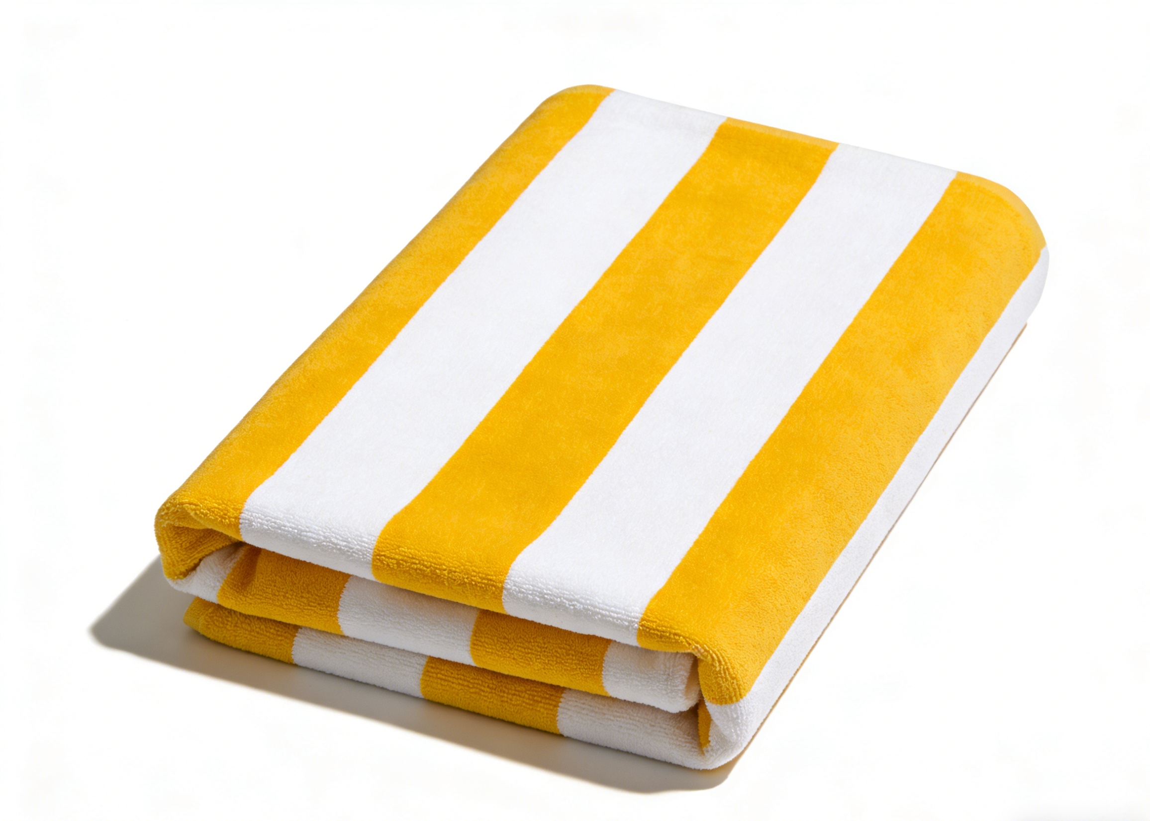 Boutique Hotel Beach Towels Extra Long Custom Yellow Towels 