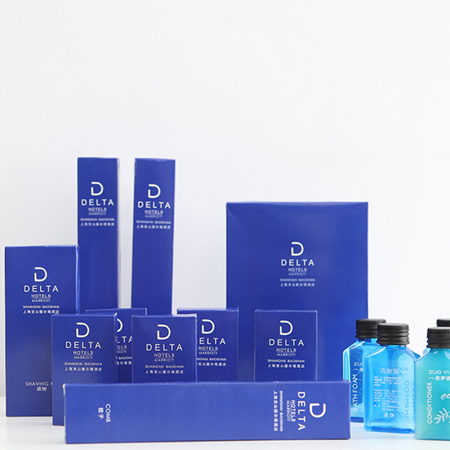 Luxury 30ml 40ml Shampoo Hotel Toiletries Amenities Set Customized Label