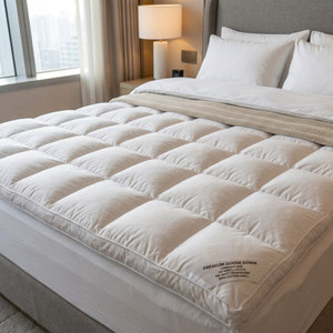 Luxury Hotel King Size Down Mattress Topper