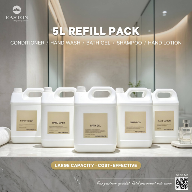 Hotel Amenities Hotel Bathroom collection Liquid Shampoo Shower Gel Hand Wash