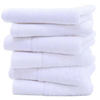 White Polyester Towels Floor Towels for Hotel Bathroom 