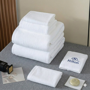 Custom Embroidered Cotton Towels Hotel Quality for Sale 